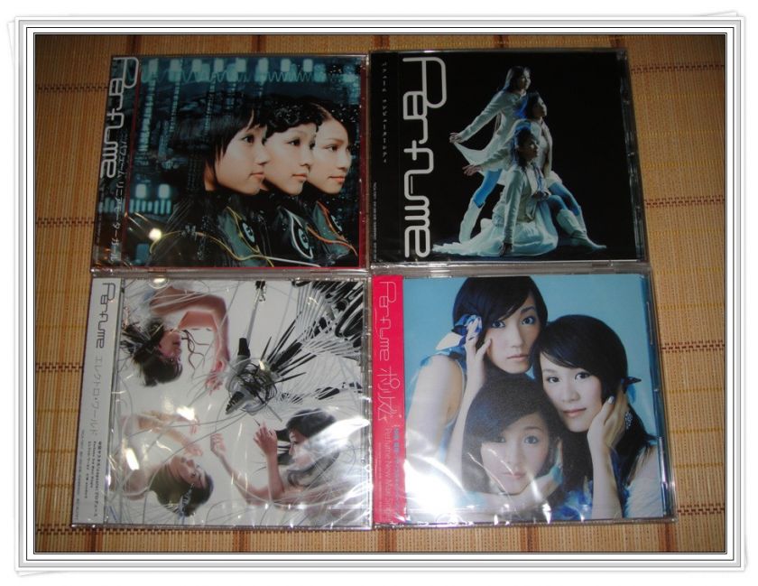 PERFUME indies SINGLE 4CD SET JAPAN VERSION NEW SEALED  