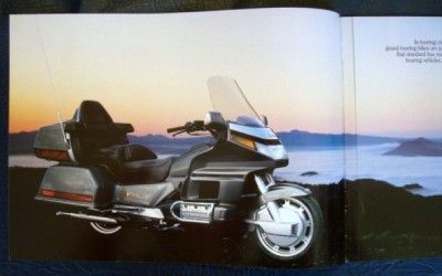 HONDA GOLDWING GL 1500 SALES BROCHURE C 1992.  