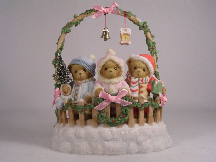 Cherished Teddies Cashley,Courtney & CaitlinMusic NIB  