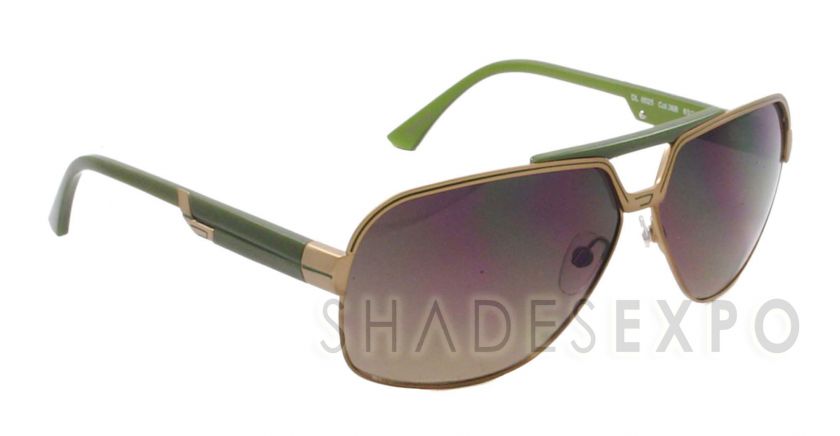 NEW Diesel Sunglasses DL 0025 GREEN 36B 63MM DL0025 AUTH  