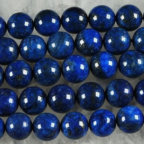 0250 10mm AAA lapis round loose beads  