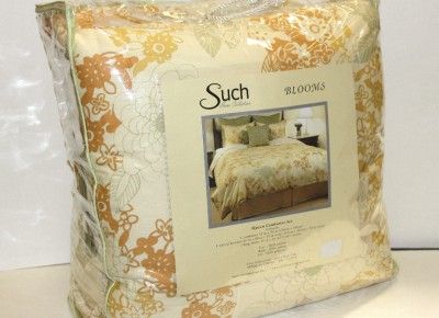   4PC Comforter,Bedskirt, Sham Set Bed Bath & Beyond Light Yellow  