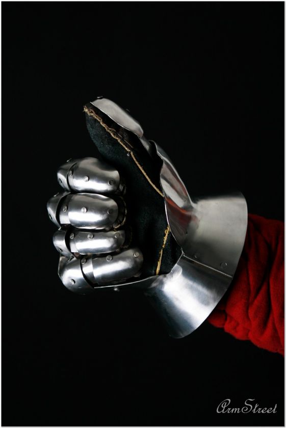 FINGER GAUNTLETS HOURGLASSES GLOVES MEDIEVAL ARMOR SCA  