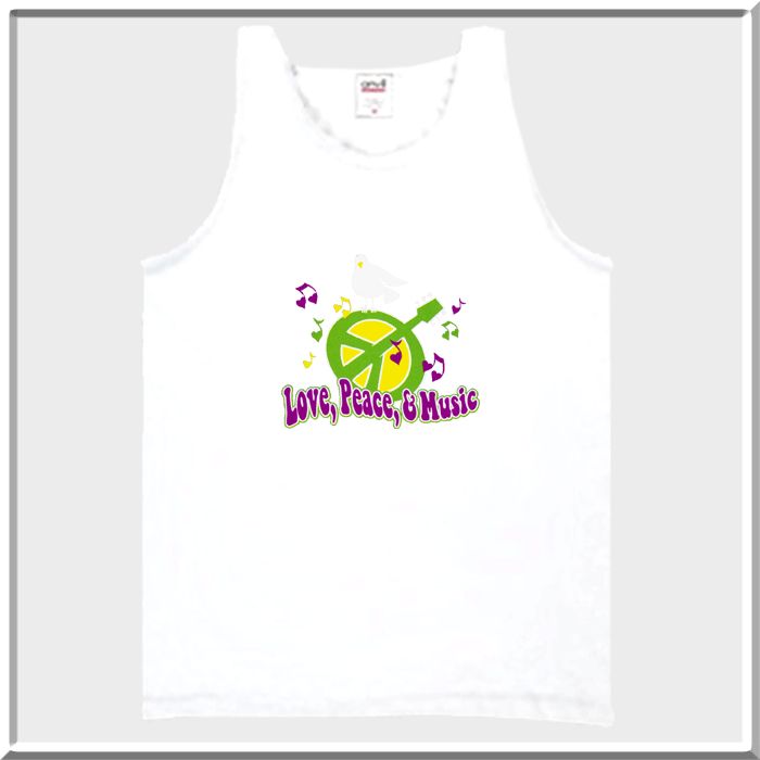 Love Peace Music Guitar Retro Shirt S L,XL,2X,3X,4X,5X  