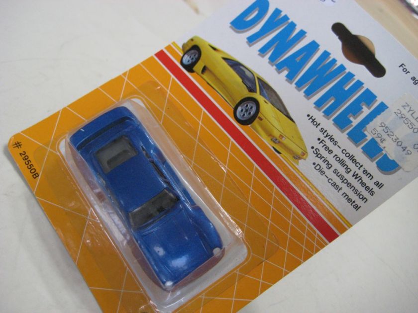 Zee/Zylmex Dynawheels Porsche 959 Metallic Blue 74 mm Diecast NIB 