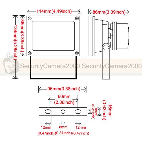 CCTV 100m/328ft Waterproof IR Led Illuminator for Parking lots