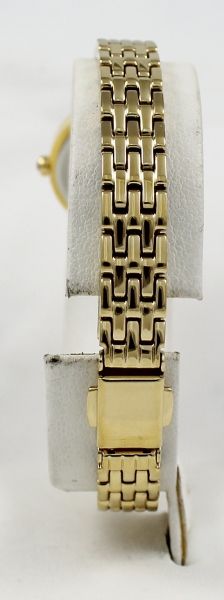 New Ladies Jill Stuart New York SILDA002 Gold Prism Crystal Watch 