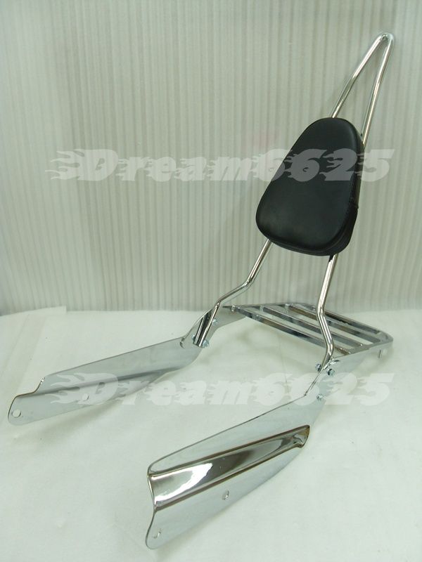 Backrest Sissy Bar Honda VTX 1300 1800 R S VTX1300R #Tr  