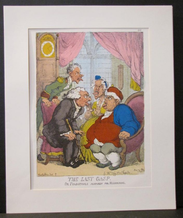The Doctor Dissected Thomas Rowlandson Aquatint 1971  