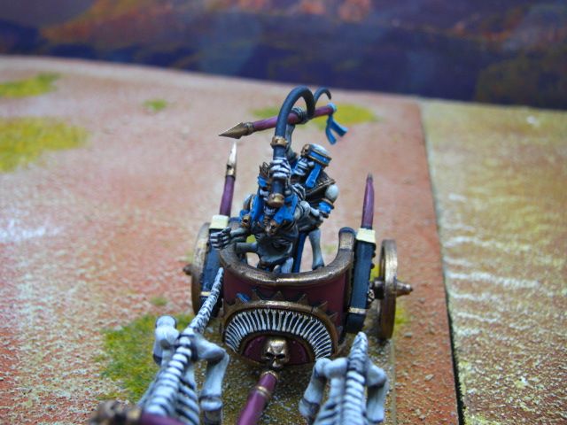 Warhammer DPS painted Tomb Kings Skeleton Chariot TK014  