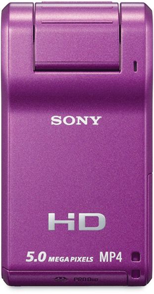 Sony Webbie MHS PM1 HD Video Camera/Camcorder ~ Violet 0689466086409 