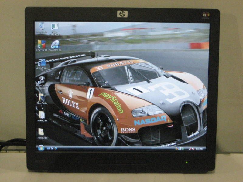 LCD 15in. HP MONITOR VGA MODEL 1506  