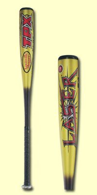 LOUISVILLE SLUGGER TPX LASER YOUTH BIG BARREL BAT 28/21  