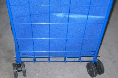 GROCERY SHOPPING FOLDING CART SWIVEL MOVING WHEELS NEW  