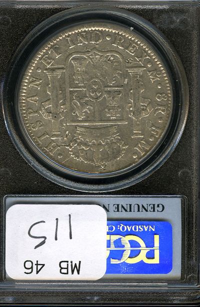 1788 MO FM PCGS GENUINE MEXICO 8 R MB46  