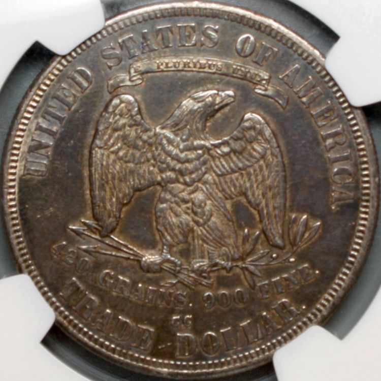 1878 CC Silver Trade Dollar * NGC AU Details * Carson City * Only 