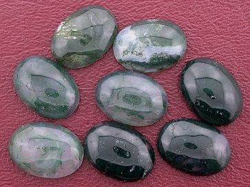 18x13 Oval Moss Agate Cabochon Gem Stone Gemstone  