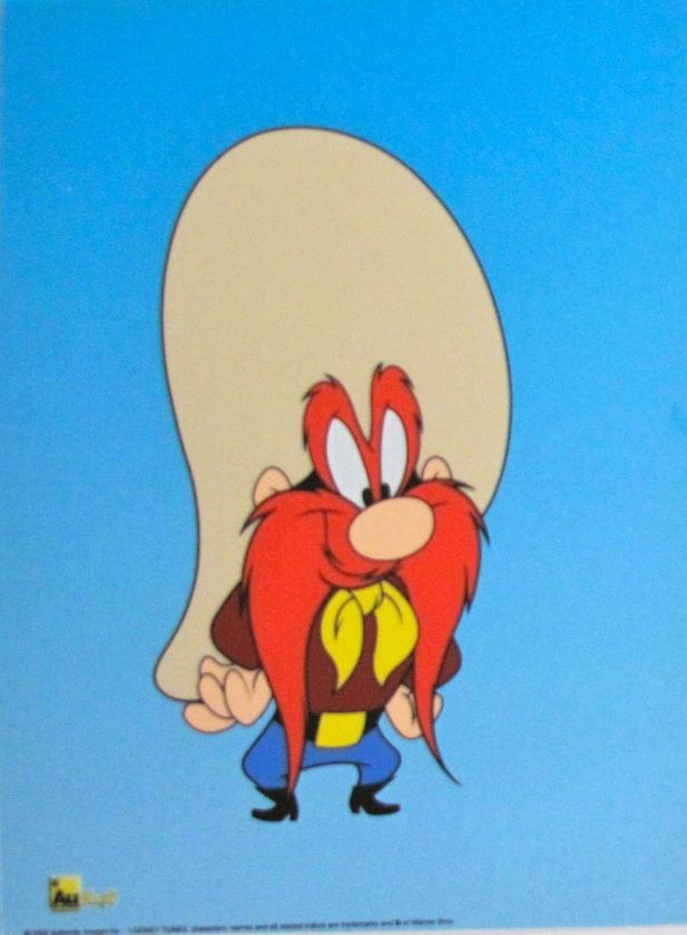 Warner Bros YOSEMITE SAM Limited Edition Sericel Cel  