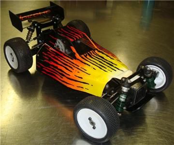 Vintage Yokomo YZ 10 YZ10 Super Dogfighter 4WD buggy Cam Tecnacraft 