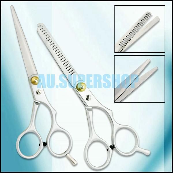 Hairdressing Hair Cutting Thinning Shears Scissors Set  