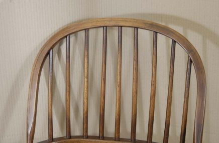 Farmhouse English Windsor Dining Chairs Yew Furniture  