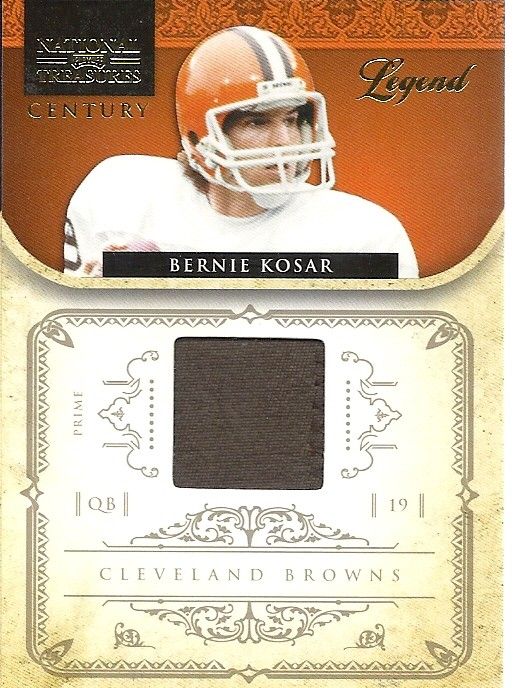 BERNIE KOSAR CENTURY LEGENDS GOLD /25 STITCHING HEISMAN WINNING 