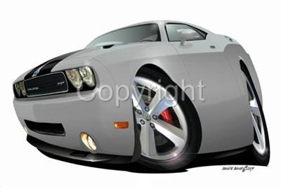 2010 Challenger SRT8 Muscle Car T Shirt #6762  