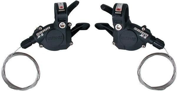 SRAM X.5 X5 X 5 Trigger Shifter Set 2011 3x9