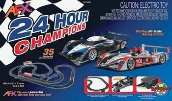 AFX 24Hour Champions Set w/TPP 35 Complete #70286  