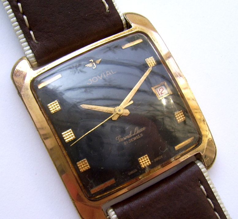 RARE Collectable Goldplated SWISS Wrist Watch JOVIAL  