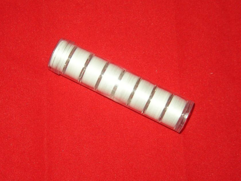 Singer Class 15 Clear pre  wound bobbins 8pk  