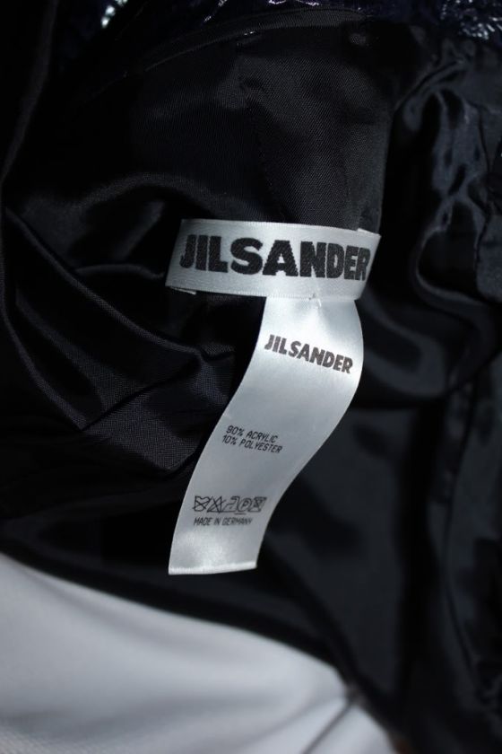 JIL SANDER Women SPACE AGE Runway COAT $2200 Sz 38/4  