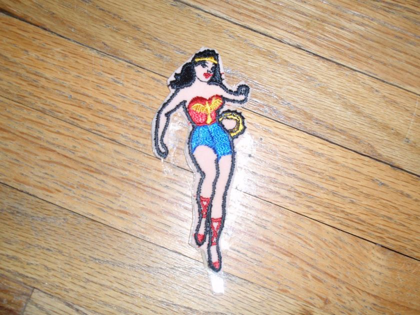 wonder woman iron on patch ~ rare and never used  