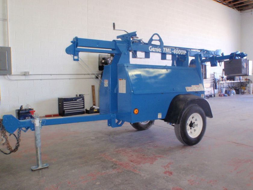 Light Tower 2005 Genie TML 4000  