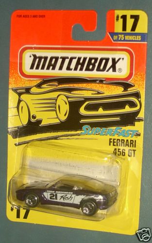 Matchbox Ferrari 456 GT #17  