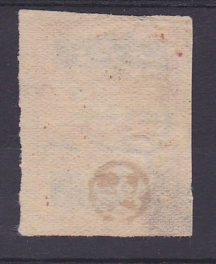 KOREA NORTH 1951 SURCHARGED 5W ON 6W SC# 42 MII# 46b  