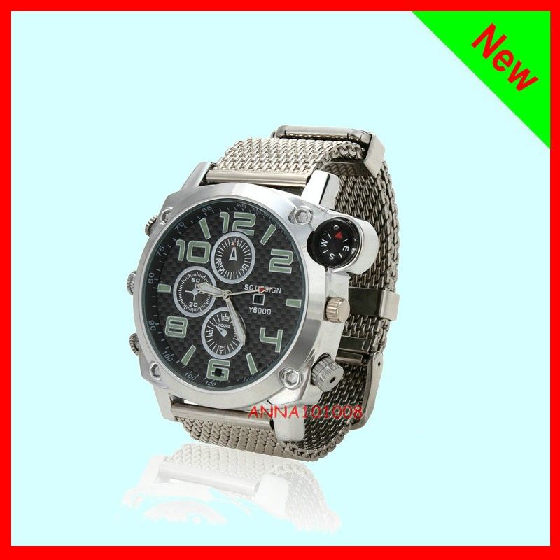   dvr 1080P hd hidden camera watch Waterproof Compass 1920*1080P  