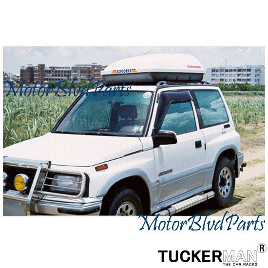 TUCKERMAN 14 FT ABS ROOF CARGO LUGGAGE BOX UNIVERSAL CARRIER  