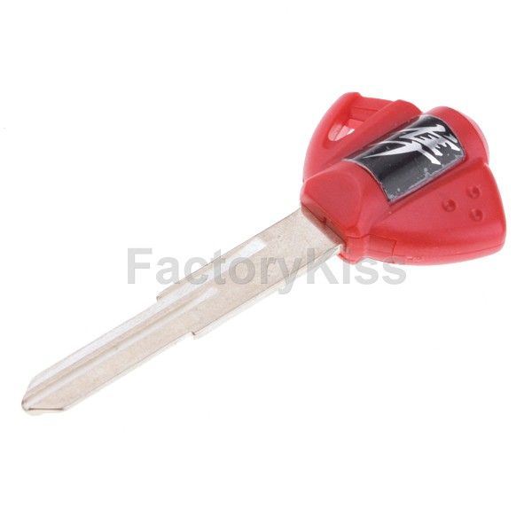 Blank Key Suzuki SV 650 1000 GSXR GSX R 600 750 Red  