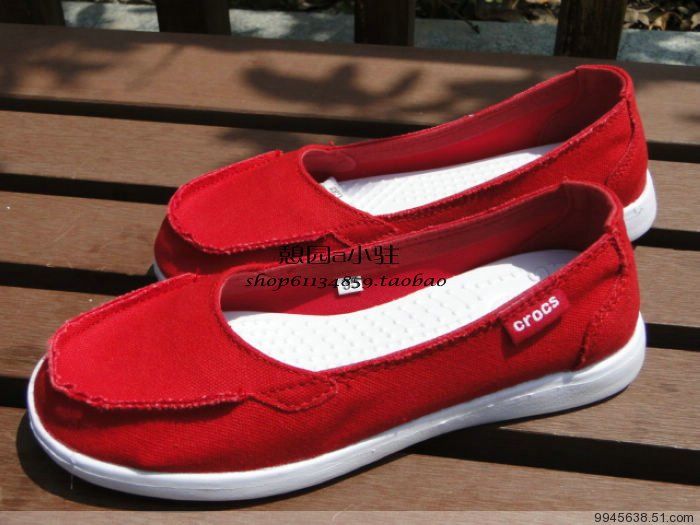 2012 A+ New CROCS1 Santa Cruz Womens Canvas Shoes (8 colors) W5 W6 W7 