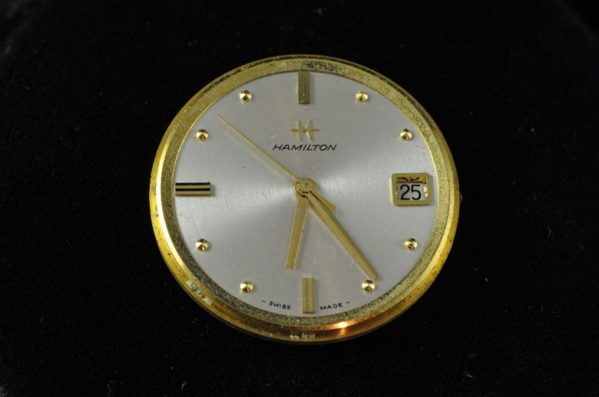   MENS HAMILTON WRISTWATCH MOVEMENT CALIBER 674 WITH DATE **  