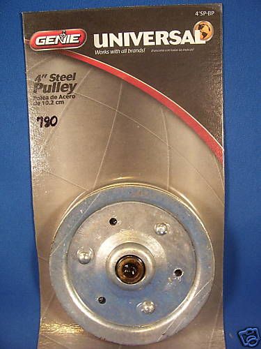 GENIE UNIVERSAL 4 STEEL PULLEY #4SP BP TME#797  