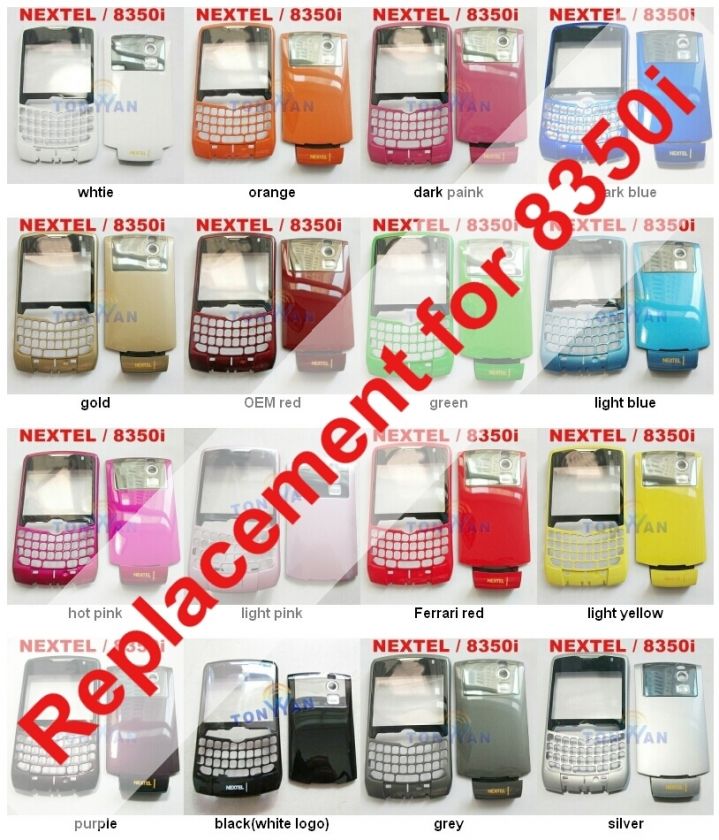 For BlackBerry 8350i 8350 NEXTEL Housing Cover Case  