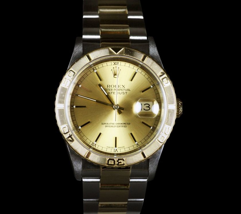 ROLEX DATEJUST MENS SS/18K TURNOGRAPH SPECIAL RRP £5,600  