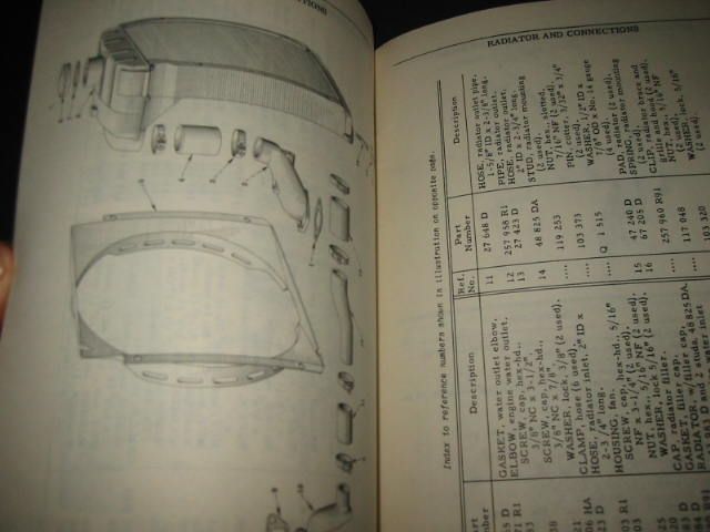 Old 1949 McCormick Pickup Baler   Harvester Thresher ENGINE Parts List 