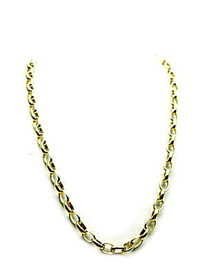 9CT GOLD NEW OVAL BELCHER LINK CHAIN 50cm with 25% OFF  