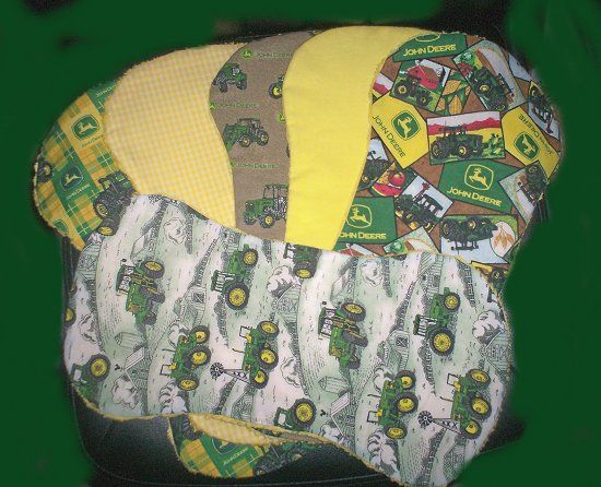 Lot of 6 Baby Boy John Deere Burp Pads Gift CBD UBDB  