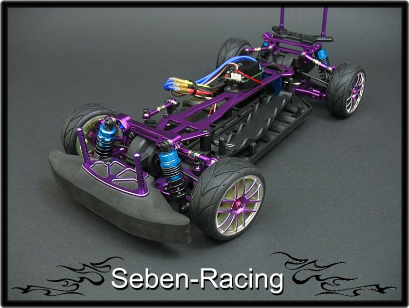 Seben Chassis 1 x Karosserie 1 x Funkfernsteuerung 1 x 7,2 V Akku 