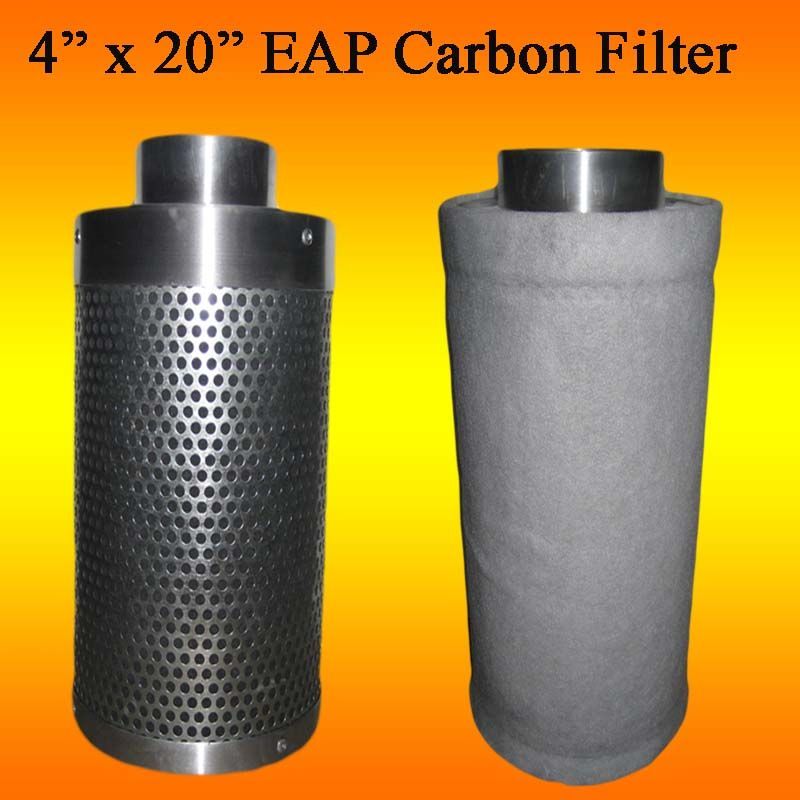 20 ACTIVATED CARBON CHARCOAL FILTER ODOR SCRUBBER 24 HR SHIPPING 