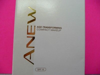 Avon Anew Age Transforming compact makeup spf15 Golden Age defying 